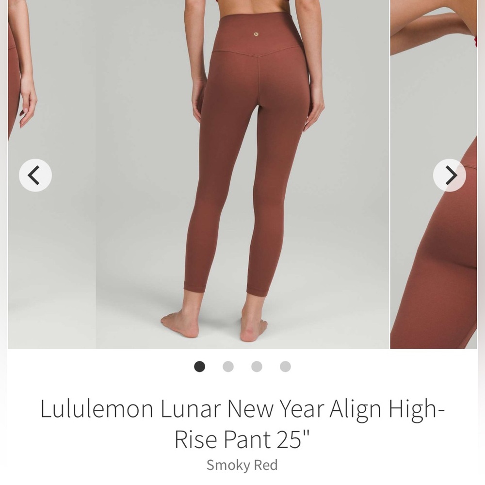 Lululemon Lunar New Year Align High-Rise Pant 25"